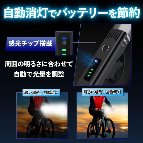 自転車ライト 取外して懐中電灯にも