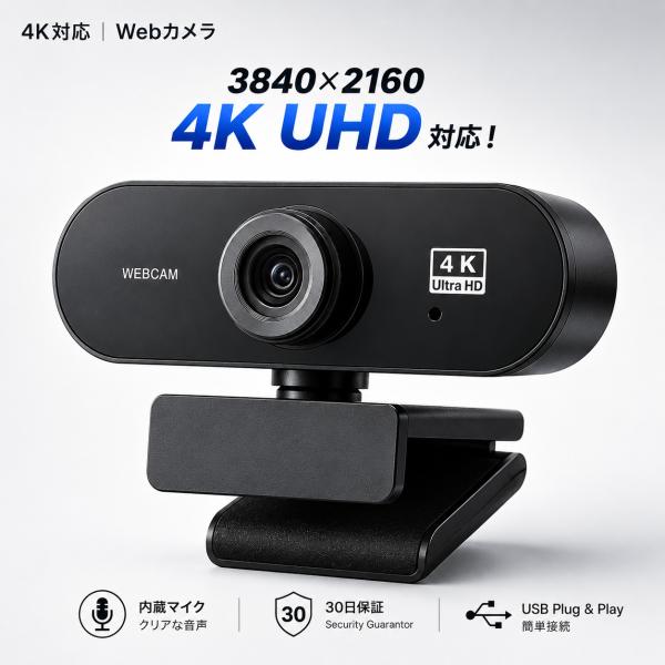 Webカメラ 4K UHD 高画質